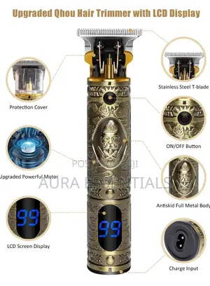 Upgraded T - Blade Hair Trimmer for Men