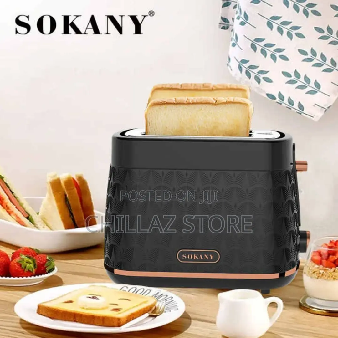 2slice Bread Toaster- Black