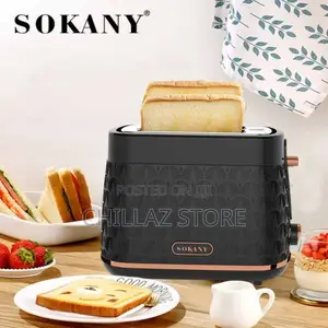 2slice Bread Toaster- Black