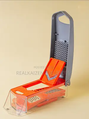 DELCASA 6 Blade Stainless Steel Smart Jumbo Chipser| Chopper