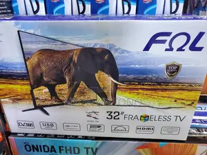 FOL 32"Digital Frameless Tv With Free to Air.