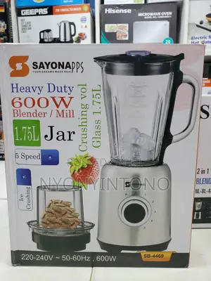 Sayona High Quality Powerful Blender With 1 Year Warranty.