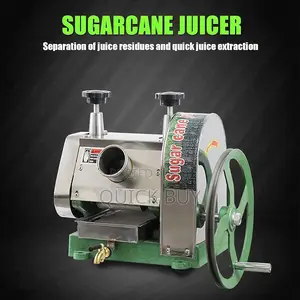 Stainless Steel Commercial Sugarcane Press Extractor