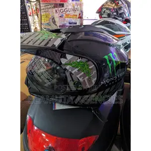 Monster Riding Helmet Black