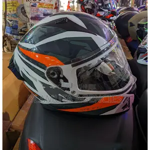 Bike Helmet Vega White and Red