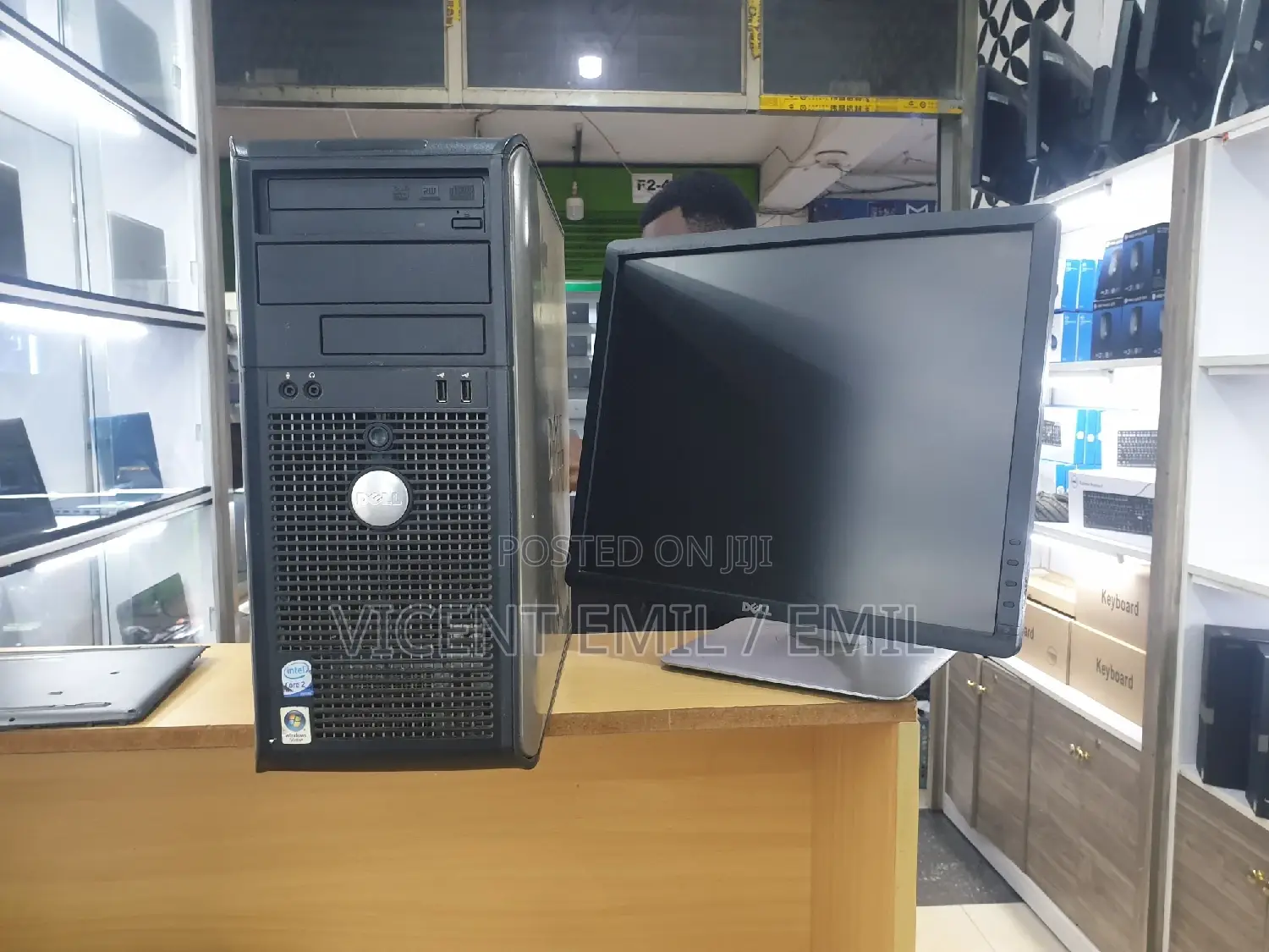 Desktop Computer Dell 2GB Intel Core 2 Duo HDD 250GB