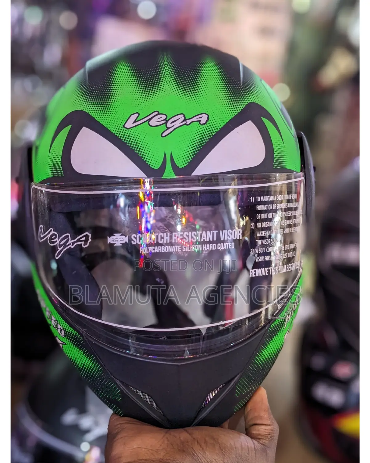Riding Helmet (Viga Green