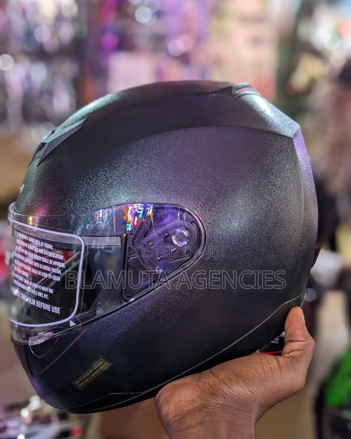Riding Helmet Black (Vega Heavy Duty
