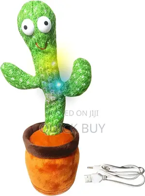 Singing Recording Funny Education Toy for Babies Cactus Toy)