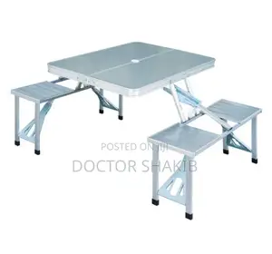 New Heavy Duty Folding Camping/ Picnic Table With 4 Seats