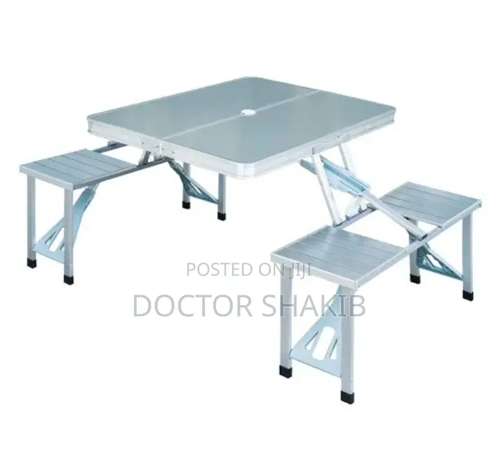New Heavy Duty Folding Camping/ Picnic Table With 4 Seats