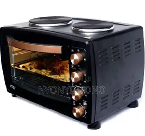 Pixel 38 Litres Electric Oven With 2 Hot Plates on Top.
