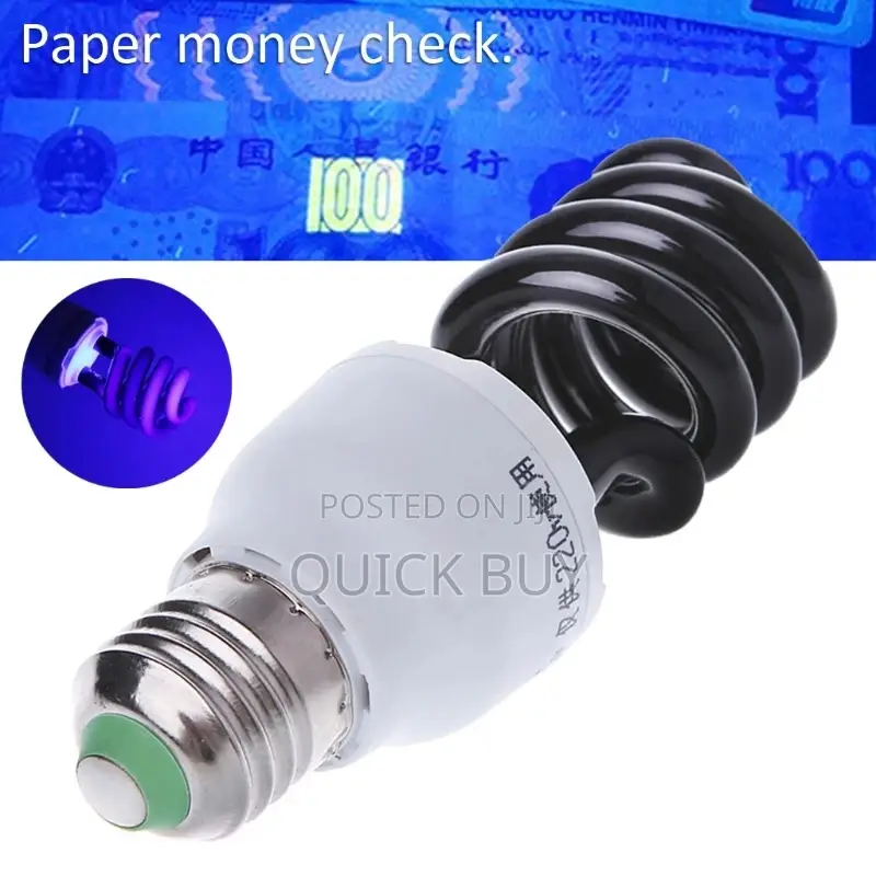 Paper Money Detecting Bulb