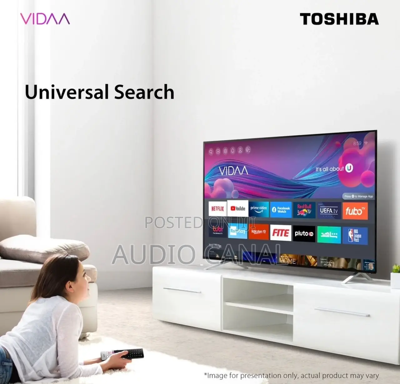 Toshiba 43” Smart VIDDA Tv