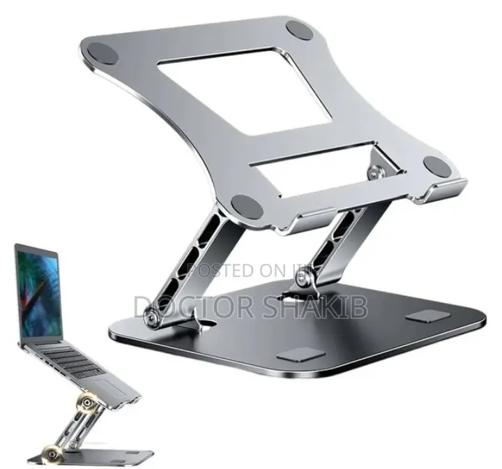 Hravy Duty Metallic Folding Laptop Table Stand