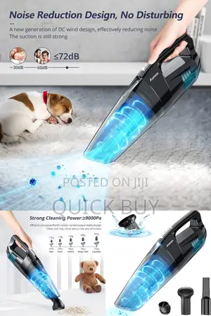 Led Rechargeable Small and Handy Home and Car Vaccum Cleaner