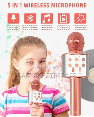Kids Karaoke Bluetooth Microphone