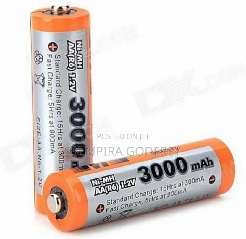 MP Rechargeable Batteries 3000mah