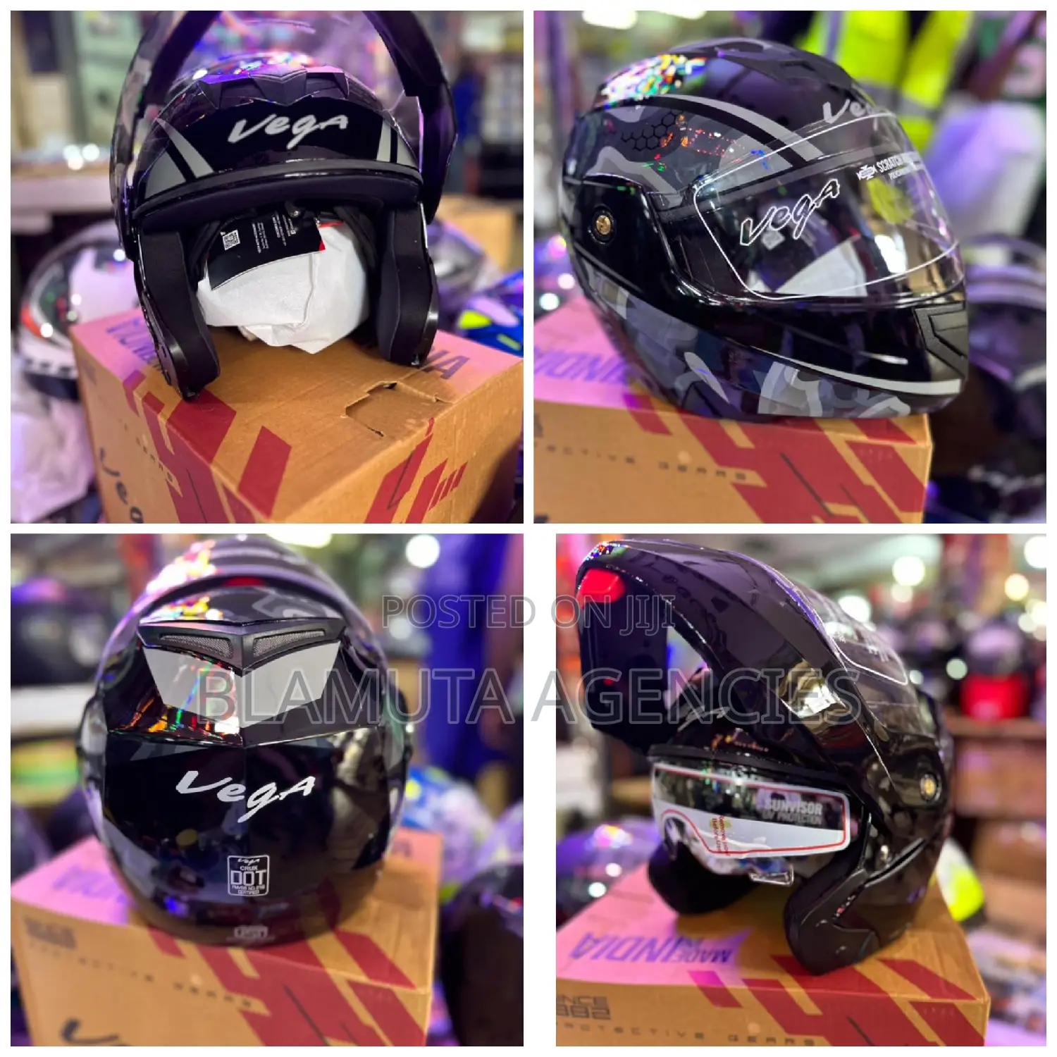Black Riding Helmet