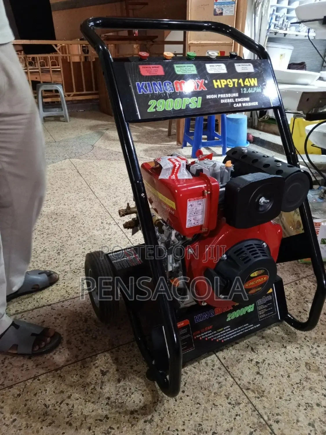 Kingmax Diesel High Duty Pressure Washer