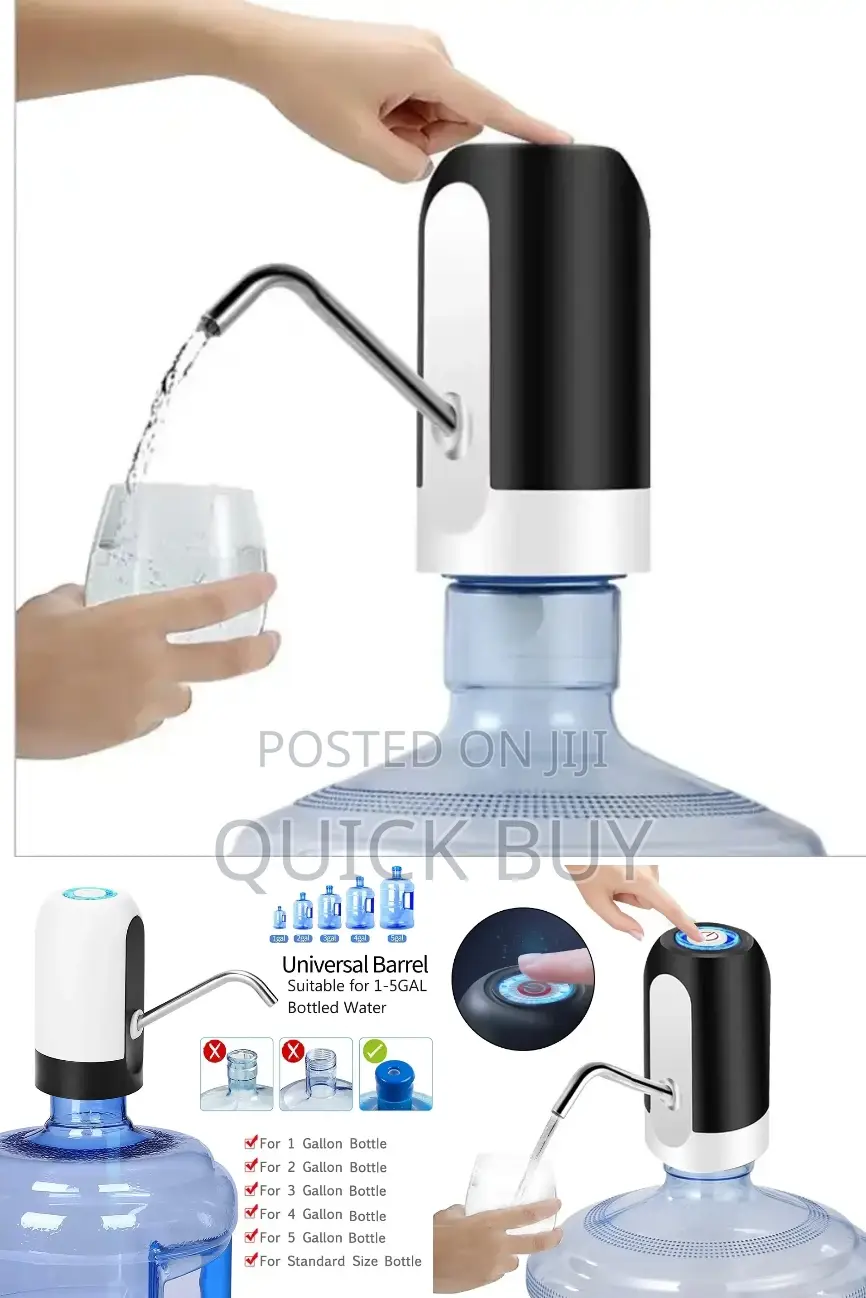 Portable And Electric Upgraded Water Bottle Pump