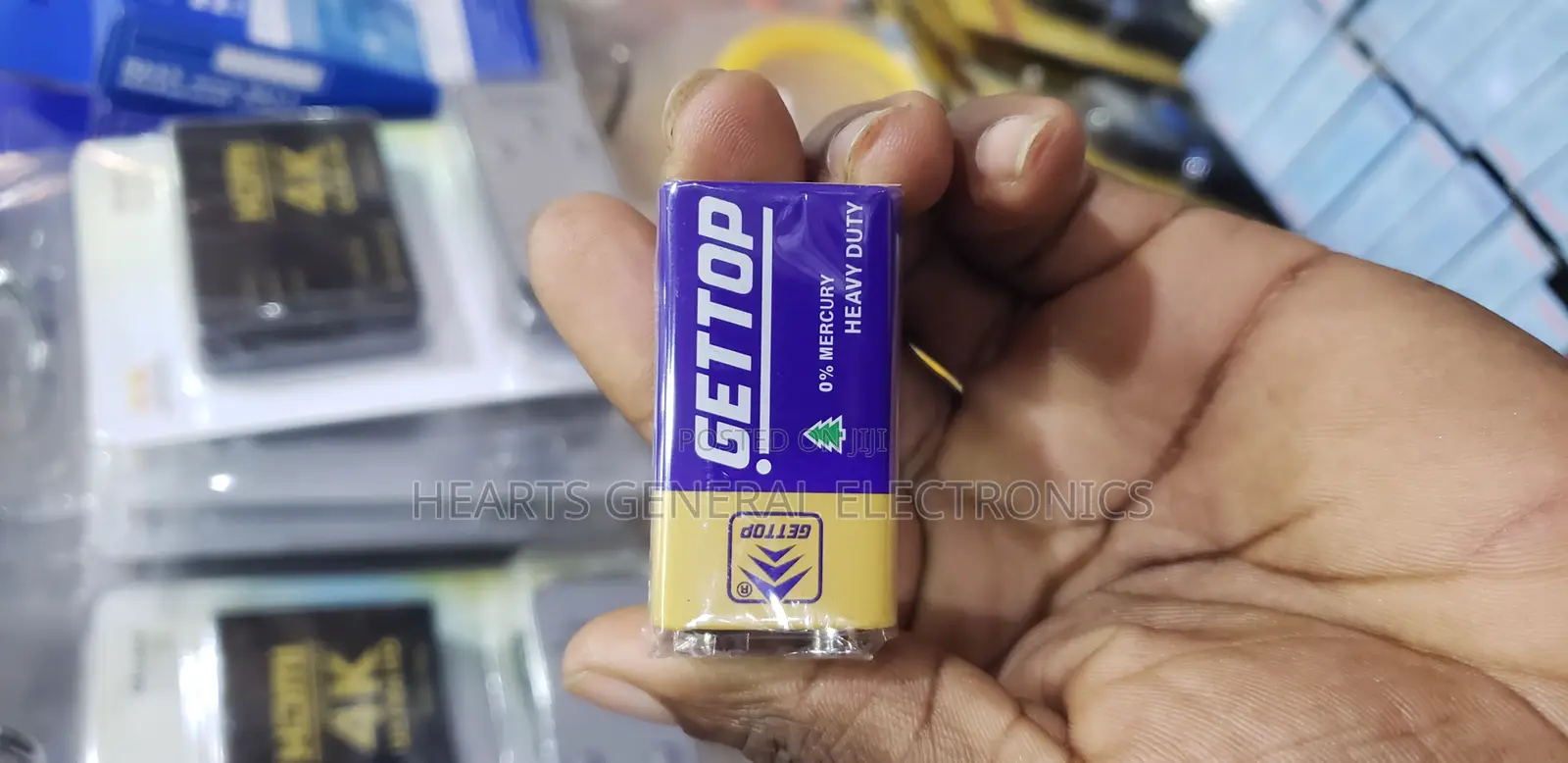 9V Heavy Duty Batteries ( GETTOP )