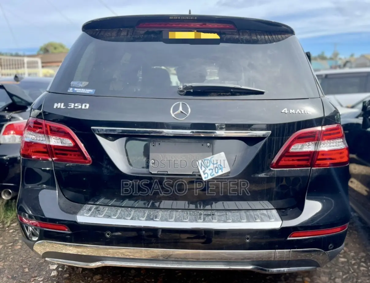 Mercedes-Benz M Class ML 350 4Matic 2013 Black