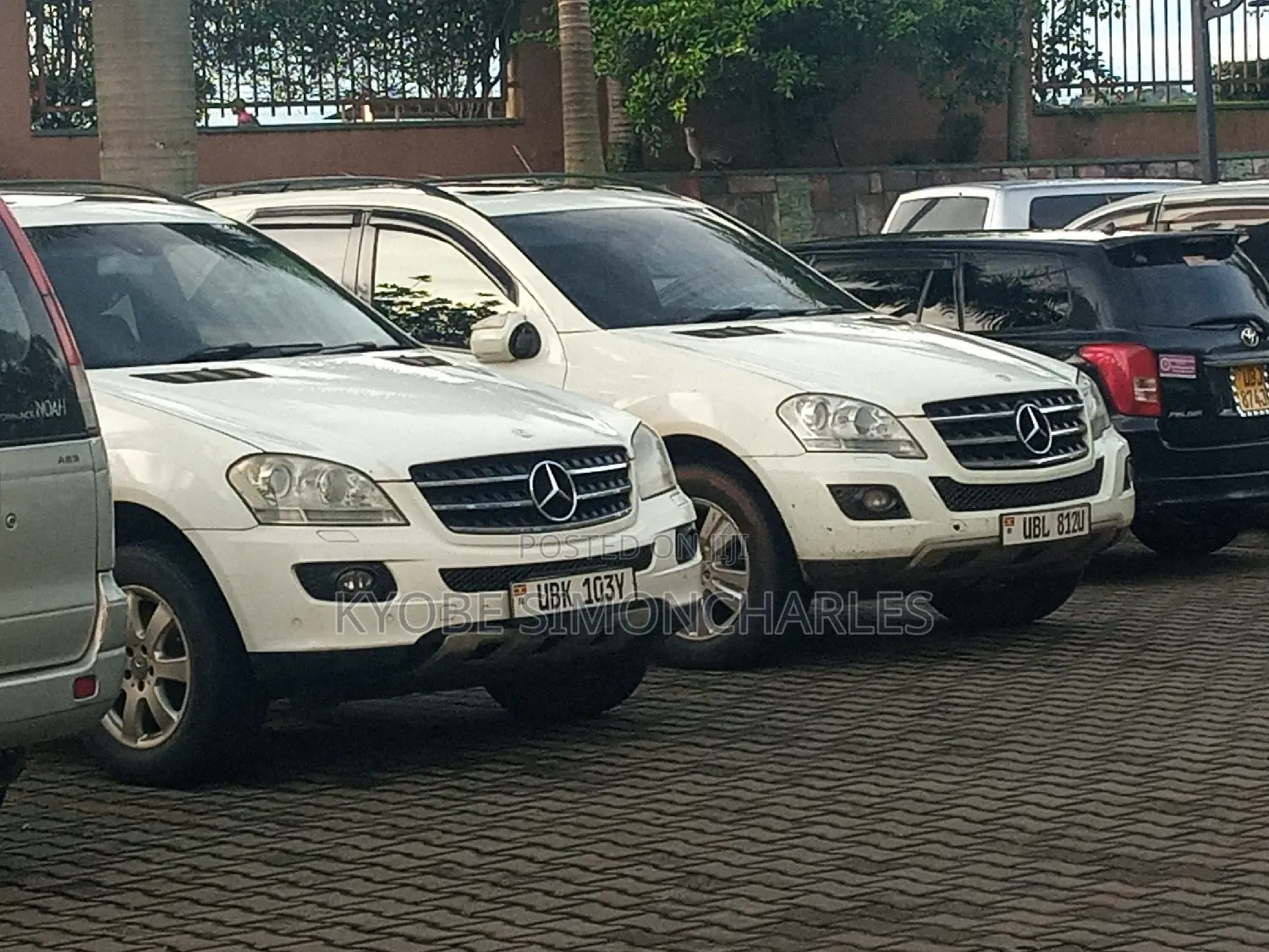 White Benz ML 4matics for Hire
