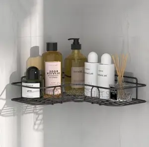 Self Adhesive Metal Corner Storage Rack