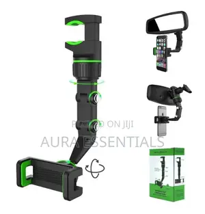 360° Rotatable and Retractable Car Phone Holder