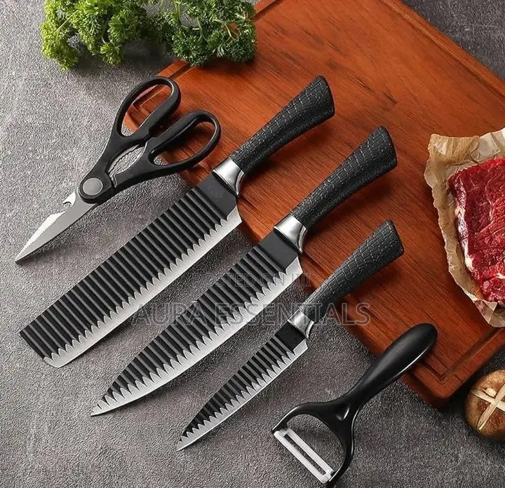 Stainless Steel 6 PCS Kitchen Knife Set