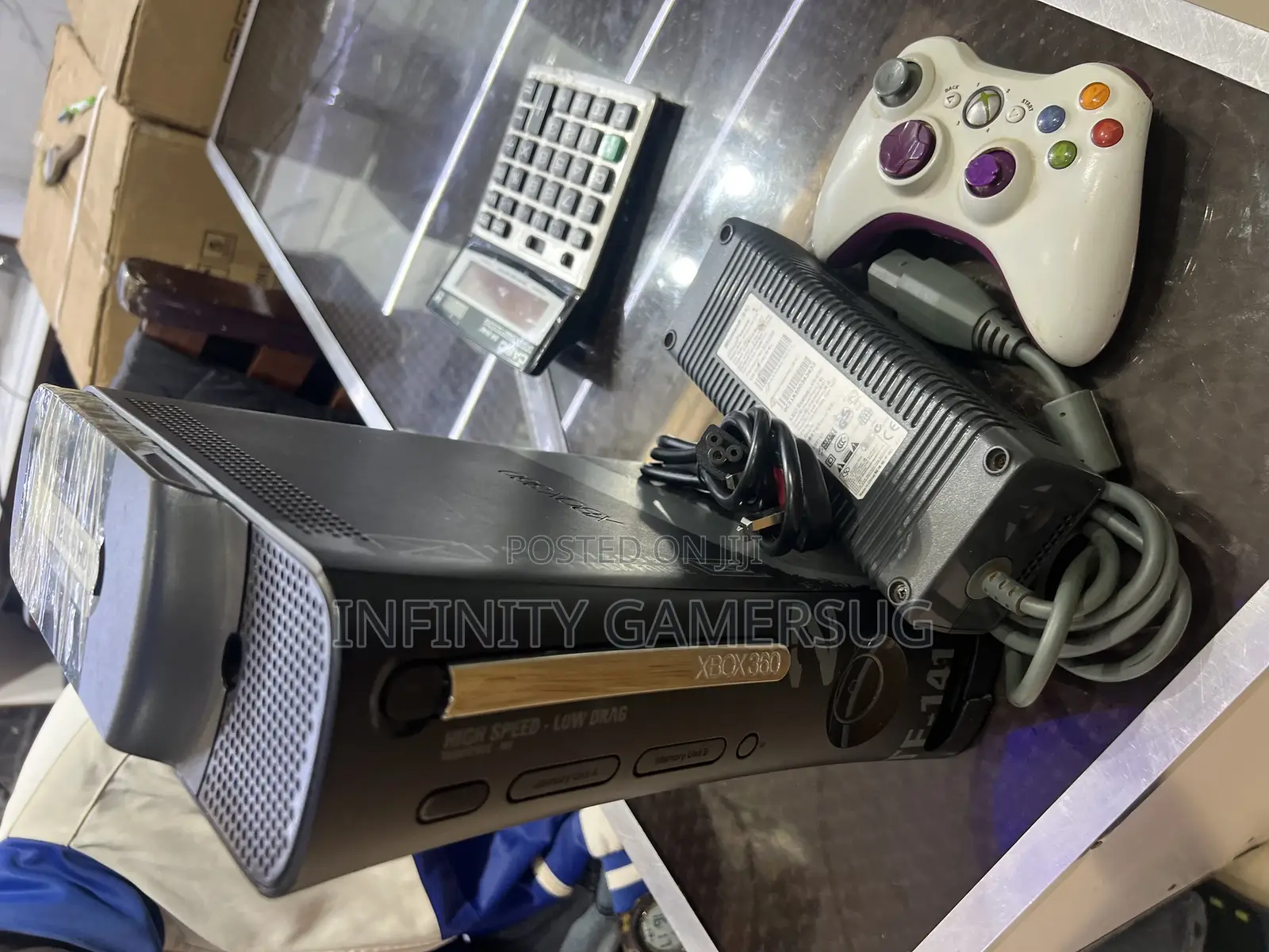 Chipped Xbox 360 Console
