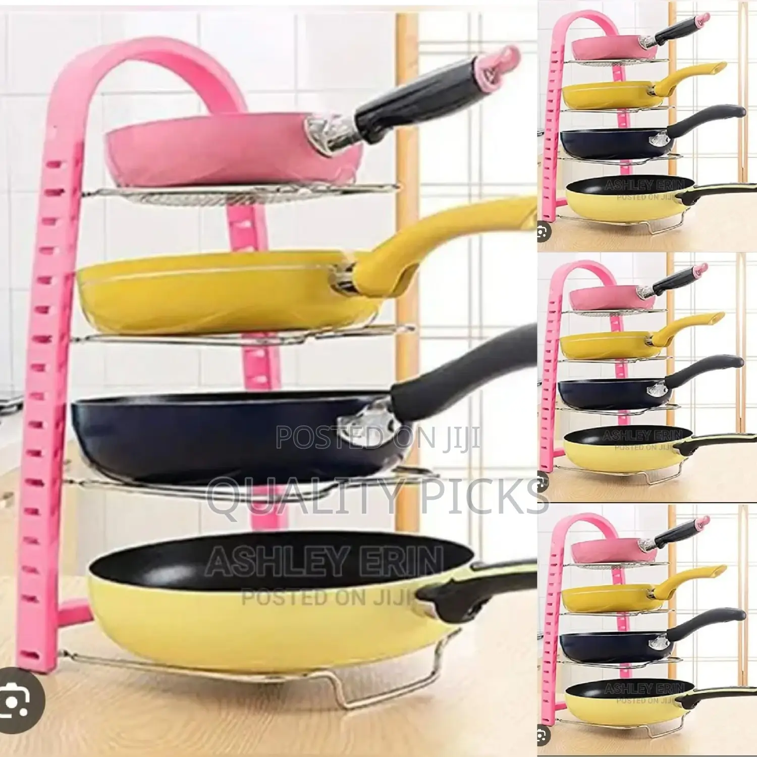 Kitchen Holder Frying Pan Rack