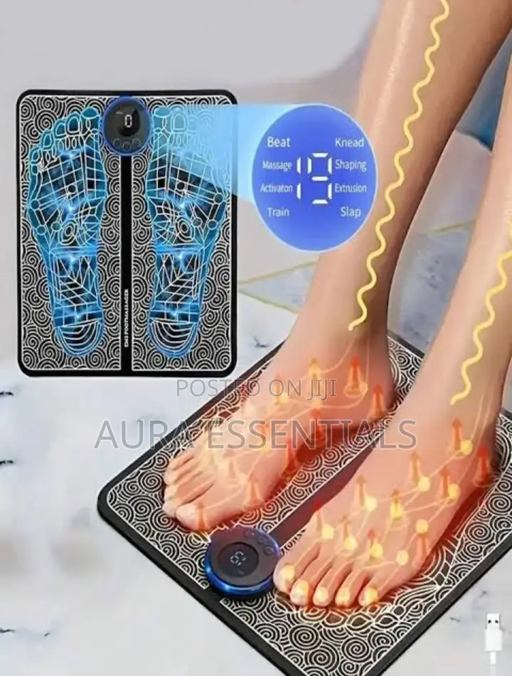 Electric EMS Foot Massager Pad