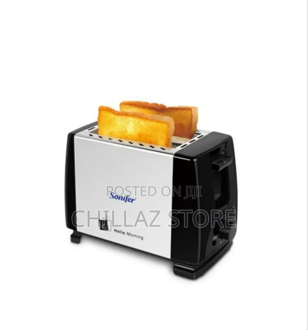 Bread Toaster- Silver Bland New