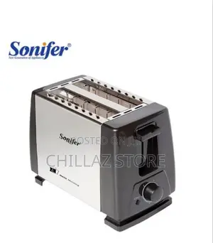 Bread Toaster- Silver Bland New