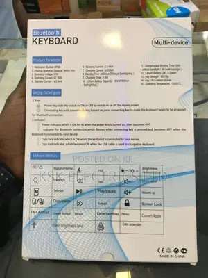 Bluetooth Re-Chargeable Keyboard