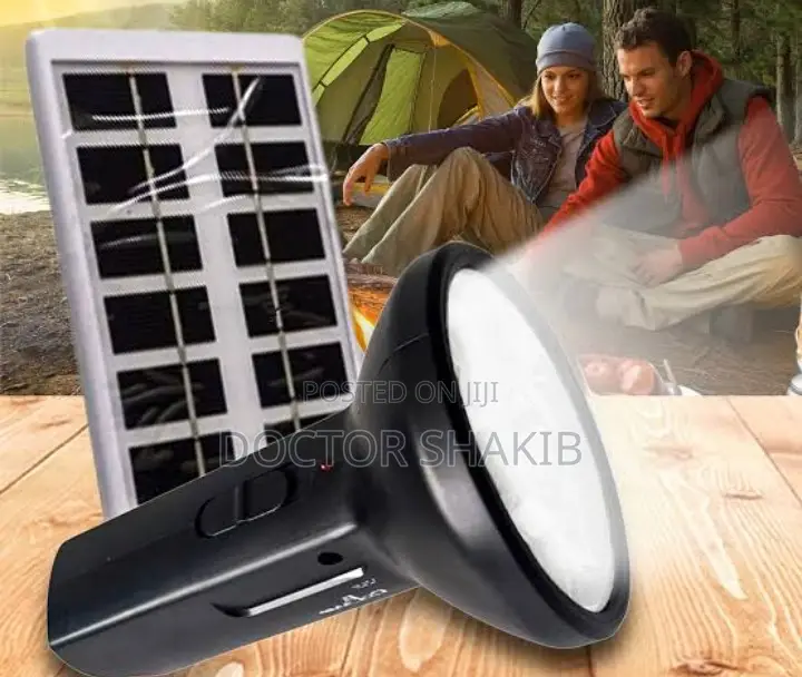 CL-058 Rechargeable Solar Flashlight (NEW)