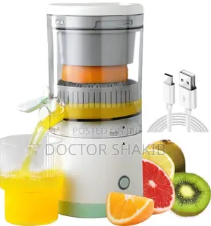 Portable Electric Rechargeable Citrus Juice Personal Blender