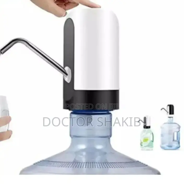 Hand Press Electric Portable Upgraded Water Bottle Pump