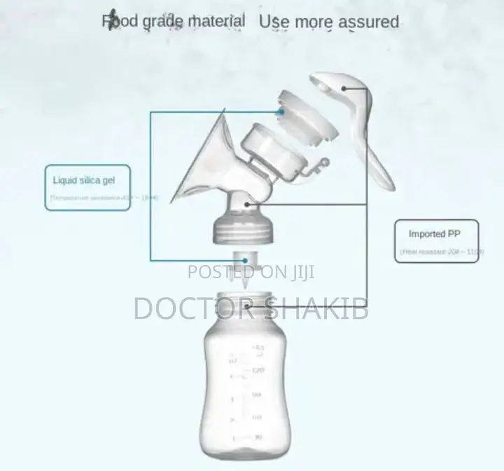New Standard Upgraded Manual Breast Pump