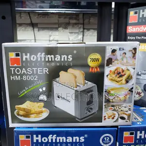 Hoffman 2 Slice Toaster - HM-8002