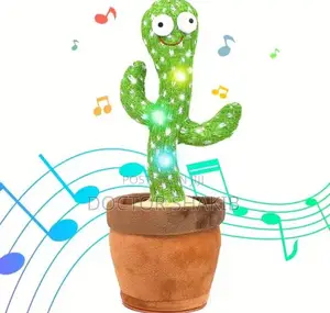Durable Dancing and Singing Cactus Educational Talking Toy