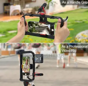 Smart Phone Video Rig Hand Grip Stabilizer Kit
