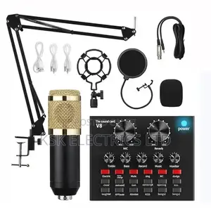 Sound Card Universal Webcast Live Sound Card Audio Mixer