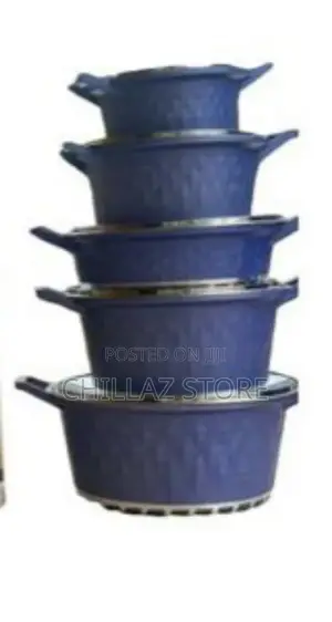 5pcs Set of Cookware Serving Dishes