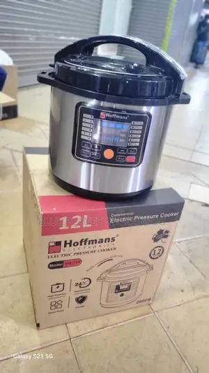 HOFFMANS 12litre Electric Pressure Cooker \\ 2000w \\ HM-720
