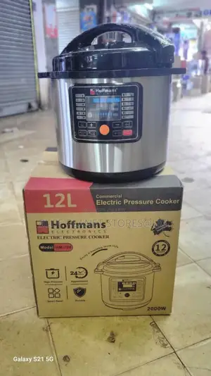 HOFFMANS 12litre Electric Pressure Cooker \\ 2000w \\ HM-720