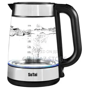 St 0103 Sutai Fast Boiling Cordless Glass Electric Kettle