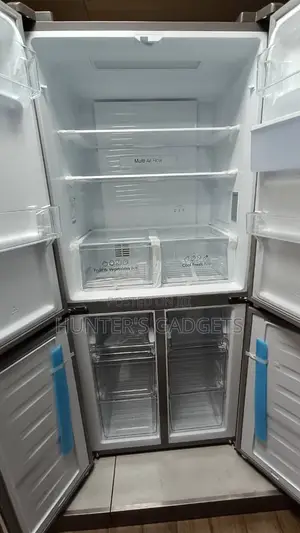Hisense Side by Side Stainless Fridge Wiz 4doors Dispenser